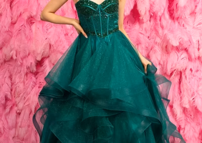Ruby Prom 'Estelle' at 14 & Sixpence. Ilminster